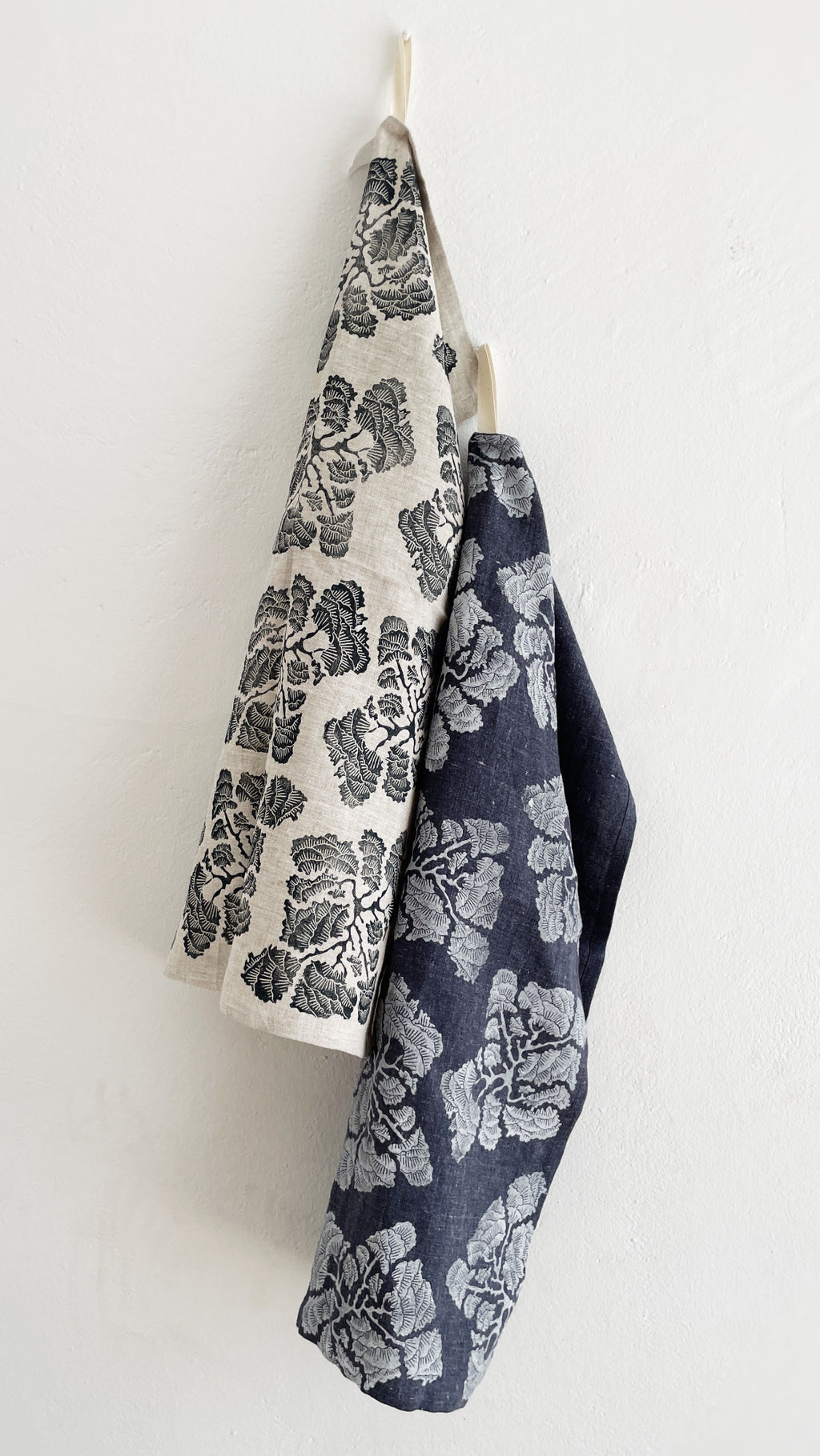 Jack Pine Tree on Beige Tea Towel