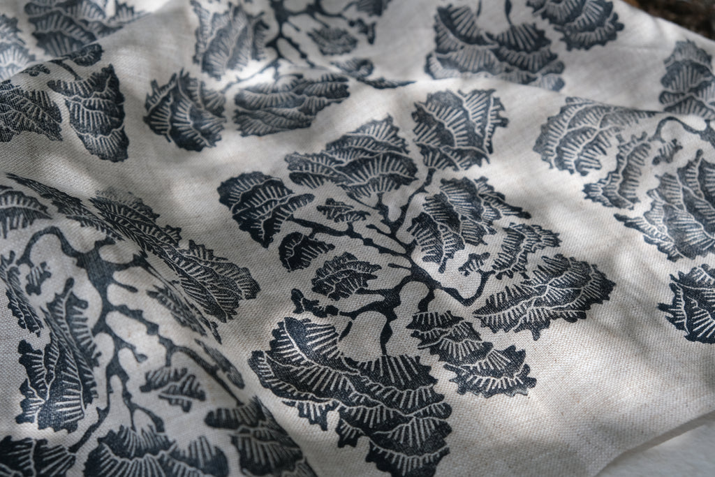 Jack Pine Tree on Beige Tea Towel