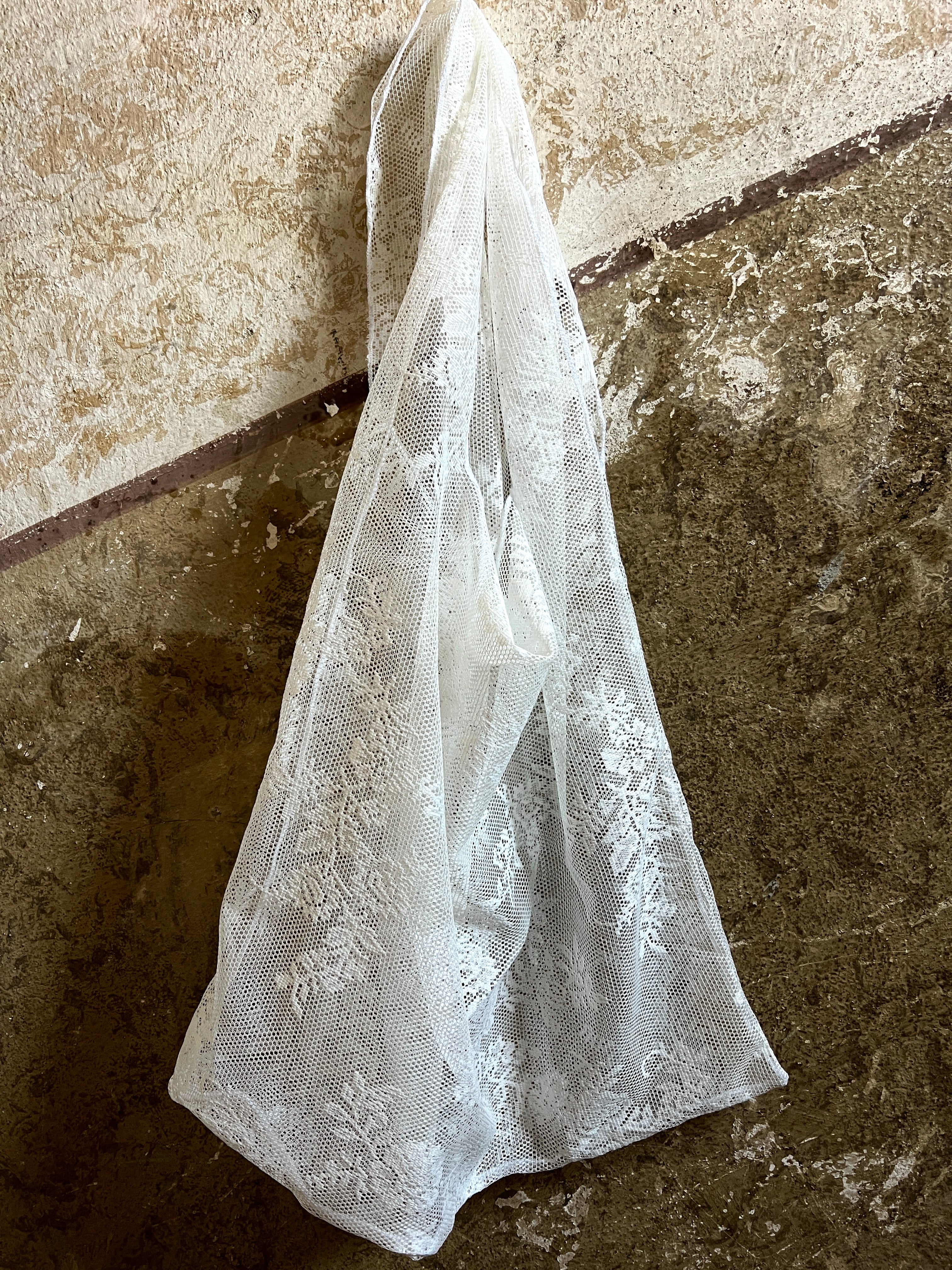 Long Handle Lace Grocery Bag