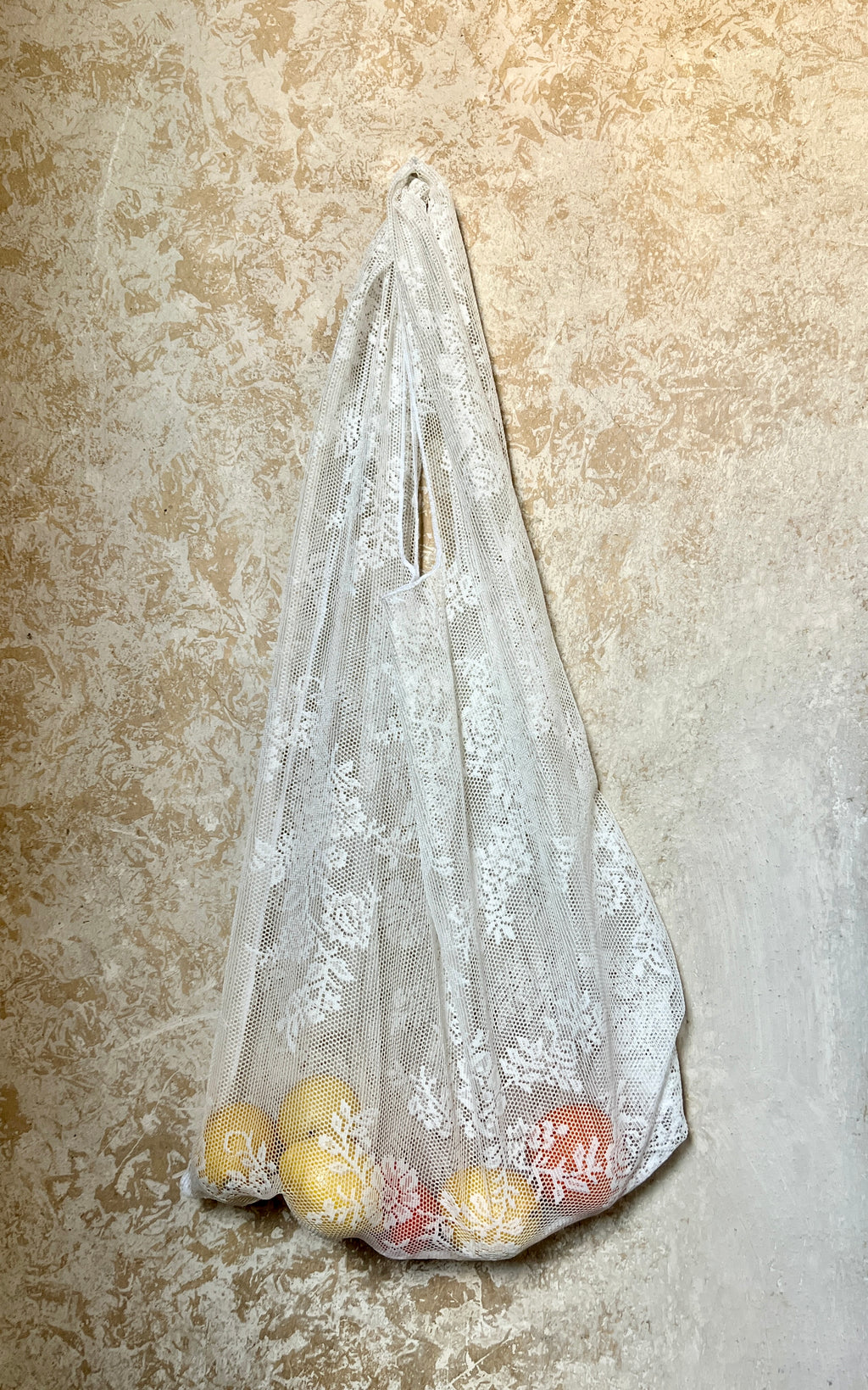 Long Handle Lace Grocery Bag