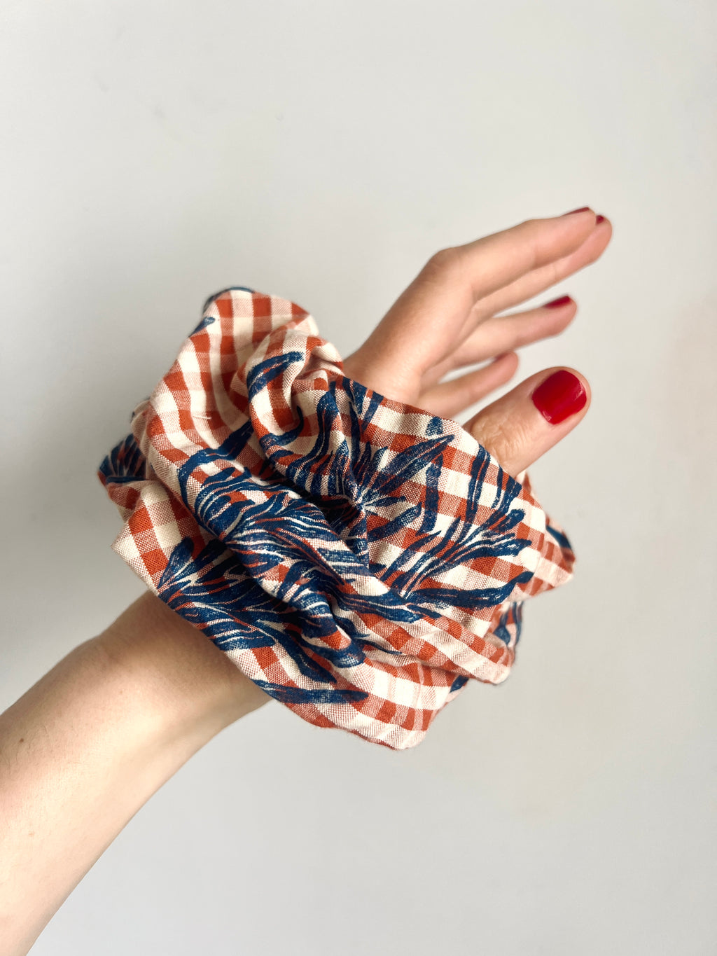 Hair Scrunchie Gingham