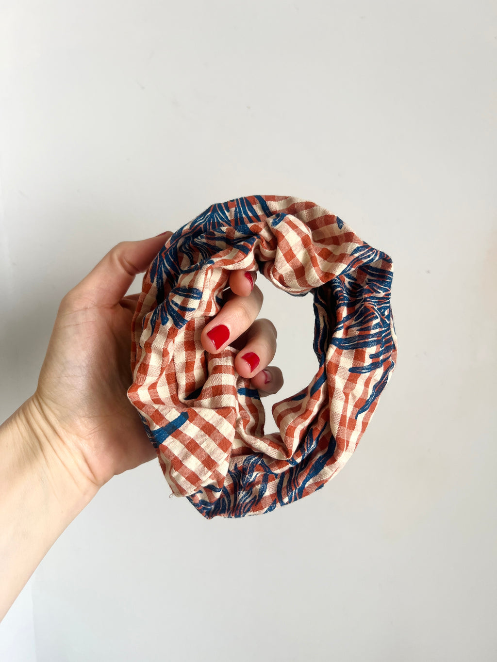Hair Scrunchie Gingham