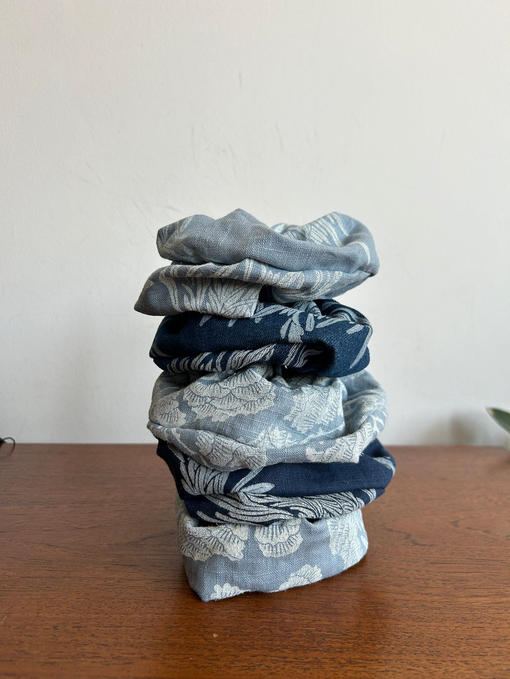 Hair Scrunchie Indigo